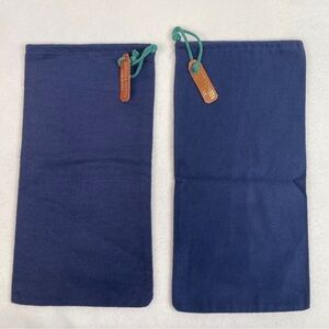 Bottega Veneta Navy Blue Shoe Dust Bags
